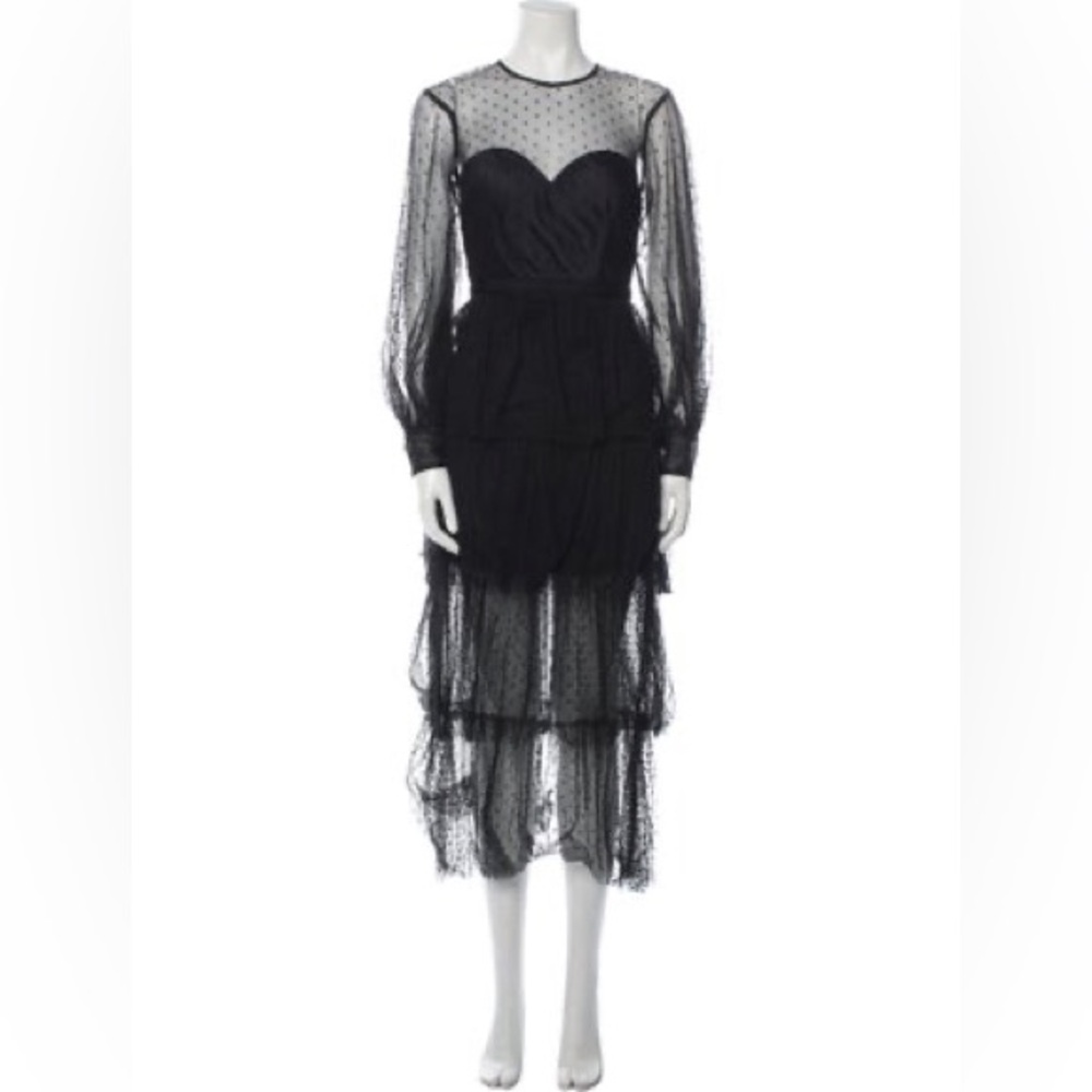 ALICE MCCALL Crew Neck Long Dress size 8
